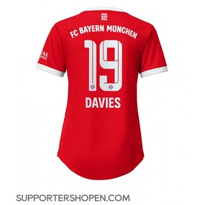 Bayern Munich Alphonso Davies #19 Hemma Matchtröja Dam 2022-23 Kortärmad